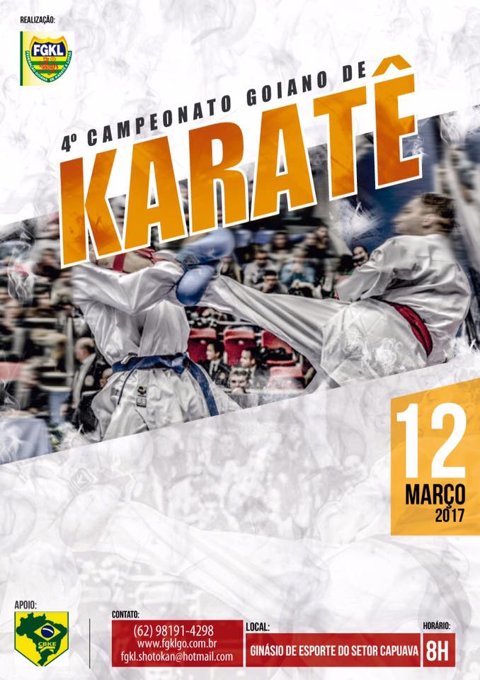 campeonato goiano carate karatê