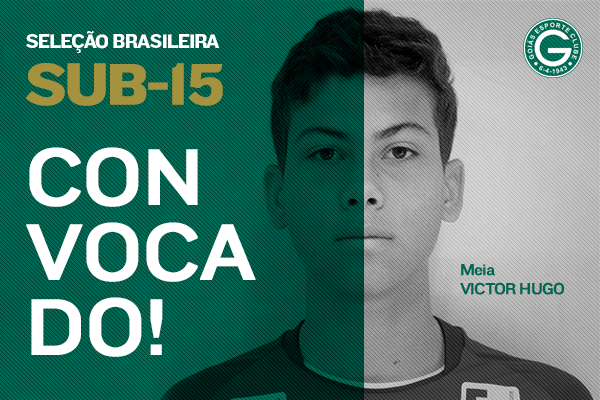 Vitão meia sub-15 Goiás Seleção Brasileira