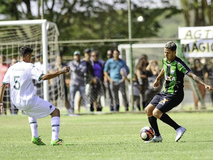 América MG 1 x 2 Goiás Taça BH sub-17