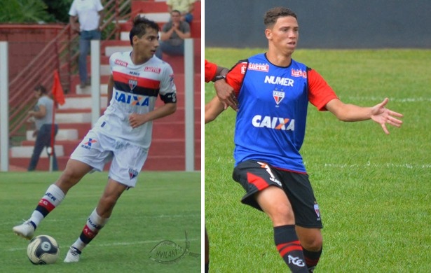 Guilherme Borges e João Pedro jovens ACG