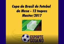 Copa do Brasil de Futebol de Mesa – 12 toques: Master da 2ª Divisão/2017