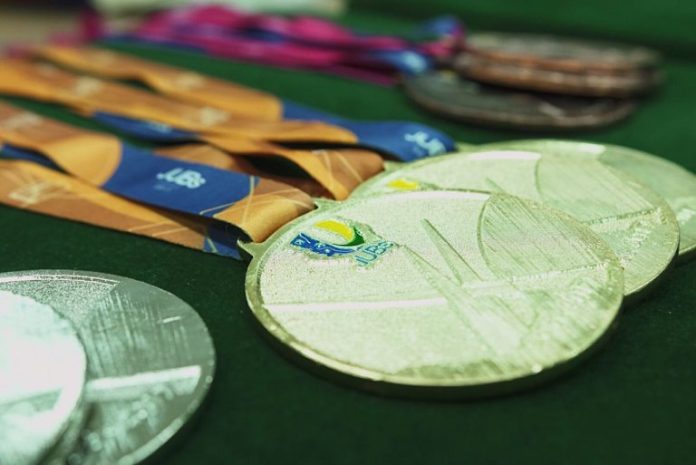 Quadro de medalhas JUBs Goiás