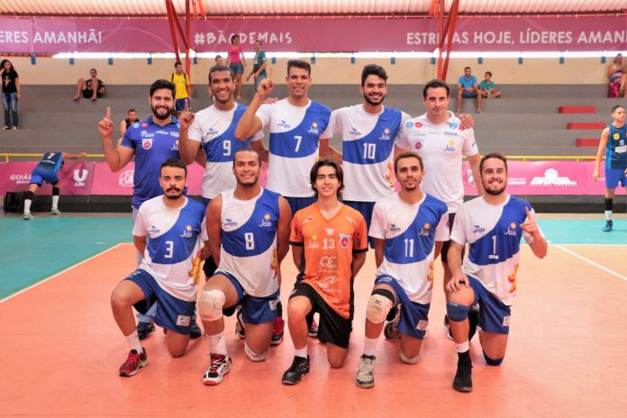 Estado Goiás JUBs vôlei masculino Jaó Universo