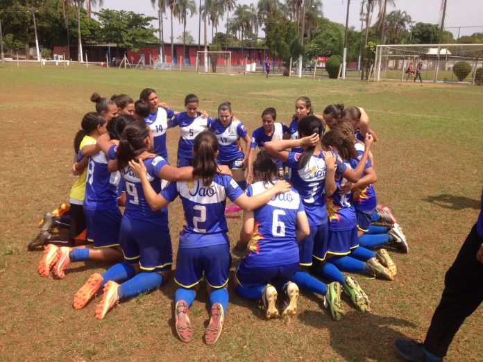 jaó comemora titulo feminino