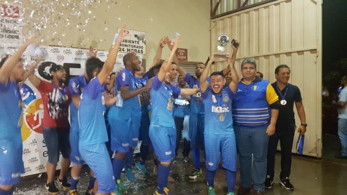 Caldas Corumbaíba campeão goiano futsal 2017 ft 2