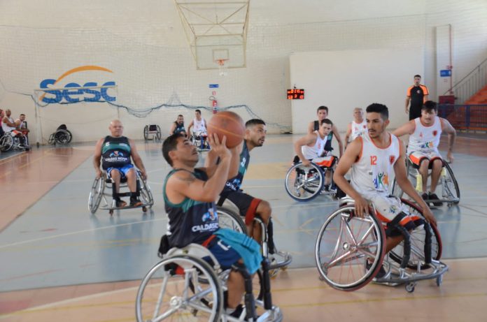 basquete em cadeira de rodas Jogos Abertos 2022