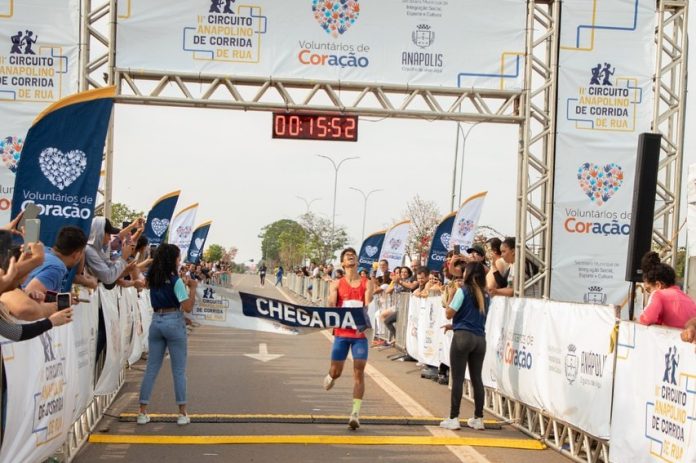 circuito anapolino de corrida de rua