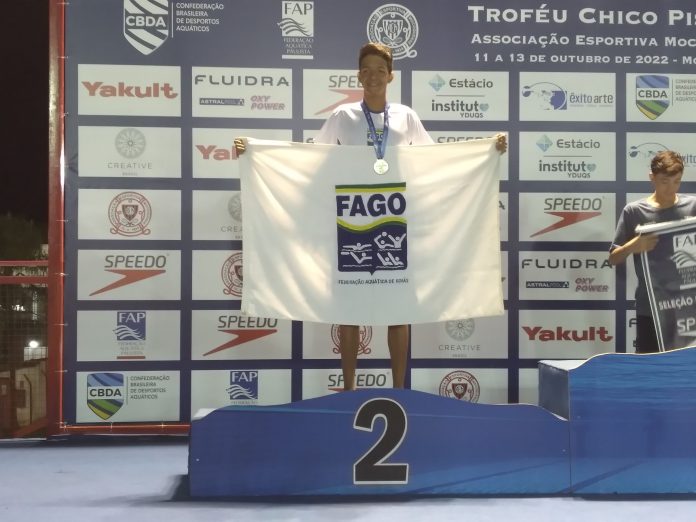 Gabriel Dias Troféu Chico Piscina natação
