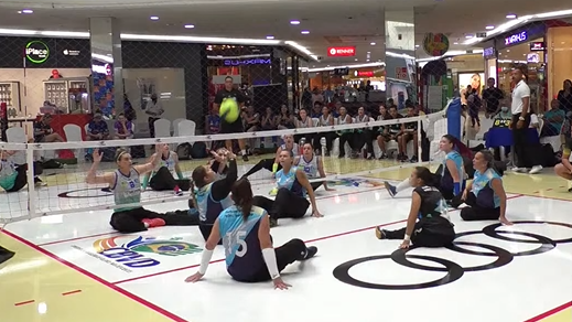 Aspaego x Adfego junho 2022 - Campeonato Brasileiro feminino de vôlei sentado