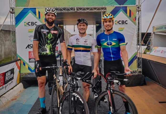 Warley Gomes Victor Luise Carlos Alberto Soares paraciclismo Warley Gomes Victor Luise Carlos Alberto Soares paraciclismo