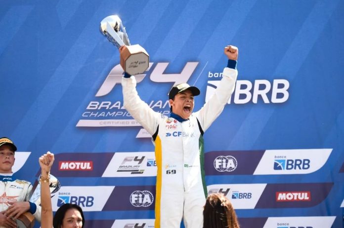 Pedro Clerot campeão Fórmula 4 Goiânia Pedro Clerot campeão Fórmula 4 Goiânia