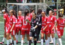 Universo sua, mas avança às semifinais do JUBs Fut 7 no masculino e no feminino