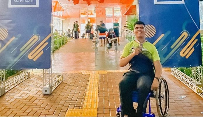 Paratleta de Inhumas fatura medalha de bronze no Brasileiro de Tênis de Mesa Paratleta de Inhumas fatura medalha de bronze no Brasileiro de Tênis de Mesa