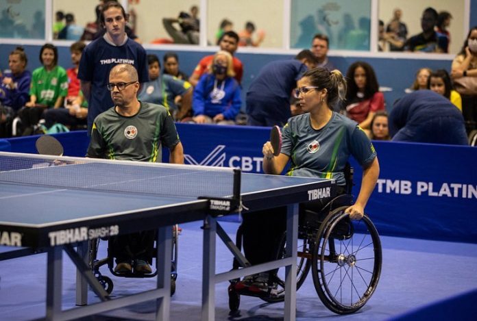 Goianos da modalidade paralímpica arrebatam medalhas em torneio nacional de tênis de mesa