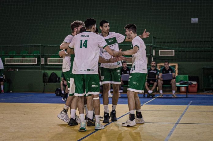Goiás vence Neurologia e termina 1ª fase do Goiano de Vôlei na liderança Goiás vence Neurologia e termina 1ª fase do Goiano de Vôlei na liderança