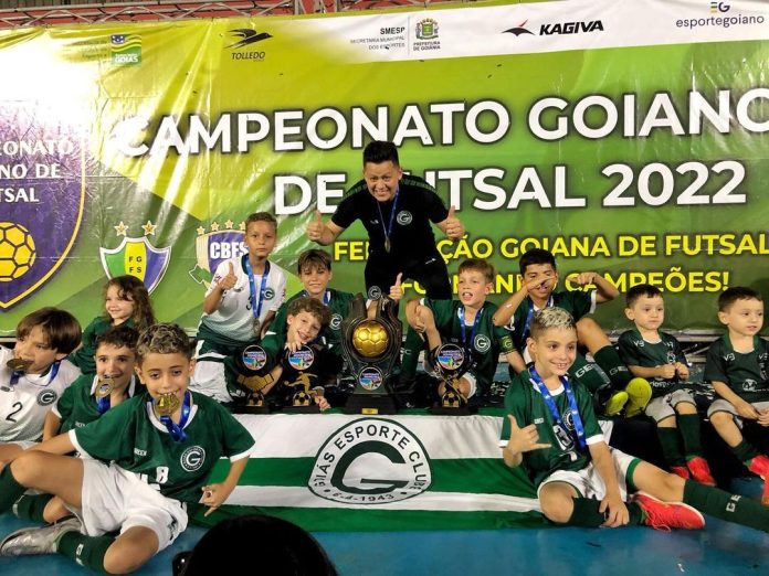 goiás campeão goiano futsal sub-8