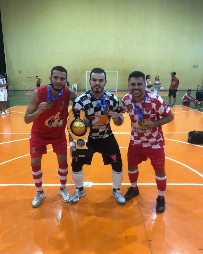 thiaguinho_-tekinho-e-alena Super campeão pelo Corumbaíba, trio faturou taça também pelo Arena