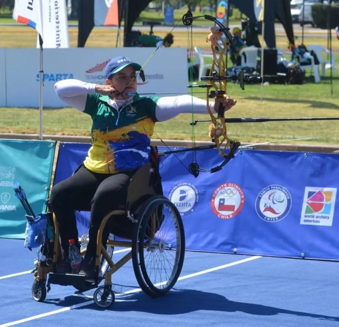 Jane Karla Gogel escala ranking e é a terceira melhor do mundo no tiro com arco paralímpico Jane Karla Gogel escala ranking e é a terceira melhor do mundo no tiro com arco paralímpico