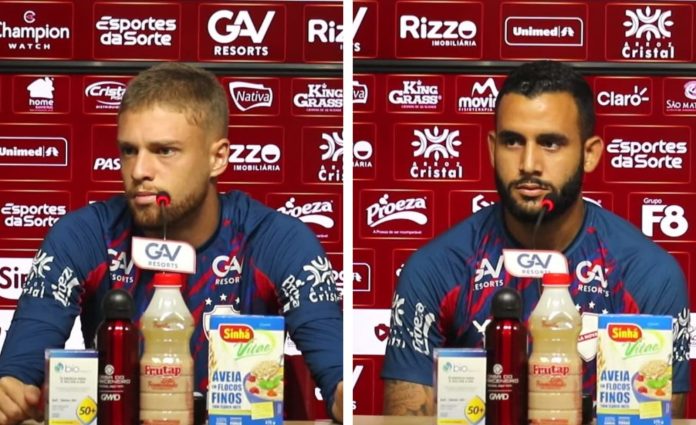 João Lucas e Marcelinho valorizam oportunidades dentro do elenco do Vila Nova João Lucas e Marcelinho valorizam oportunidades dentro do elenco do Vila Nova