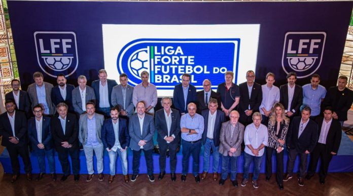 liga forte futebol LFF anuncia acordo de R$ 2,6 bilhões; Atlético-GO, Goiás e Vila Nova estão inclusos