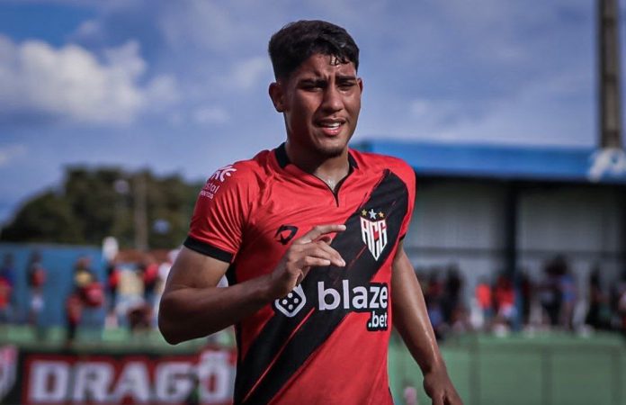 DANIEL ATLETICO GOIANIENSE FOTO HEBER GOMES
