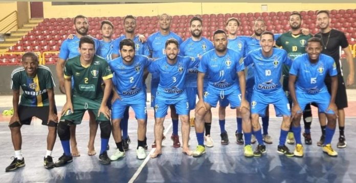 Elenco Damianópolis Copa do Brasil Futsal Foto Hugo Lima Damianopolis