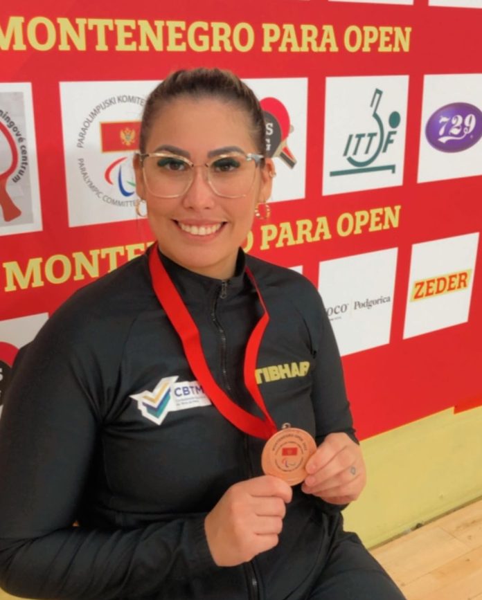 Thais Severo fica com a medalha de bronze no Para Open de Montenegro de tênis de mesa Thais Severo fica com a medalha de bronze no Para Open de Montenegro de tênis de mesa