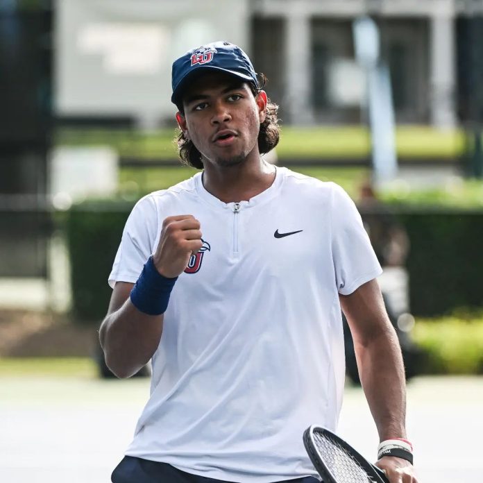 Luis Felipe Miguel vence torneio universitário de tênis em primeiro semestre nos EUA Luis Felipe Miguel vence torneio universitário de tênis em primeiro semestre nos EUA