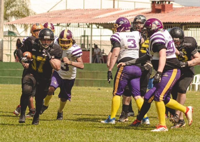Em Brasília, Goiânia Saints vence jogo-treino de futebol americano por 52x0 Em Brasília, Goiânia Saints vence jogo-treino de futebol americano por 52x0