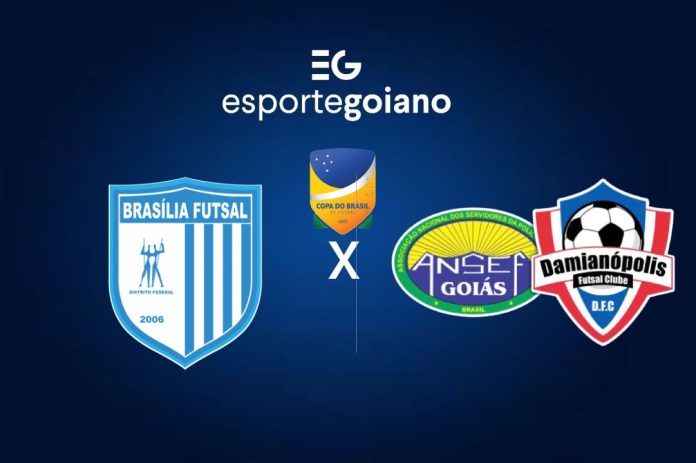 Ao vivo: Brasília x Ansef/Damianópolis - Volta da 1ª fase da Copa do Brasil de Futsal Ao vivo: Brasília x Ansef/Damianópolis - Volta da 1ª fase da Copa do Brasil de Futsal