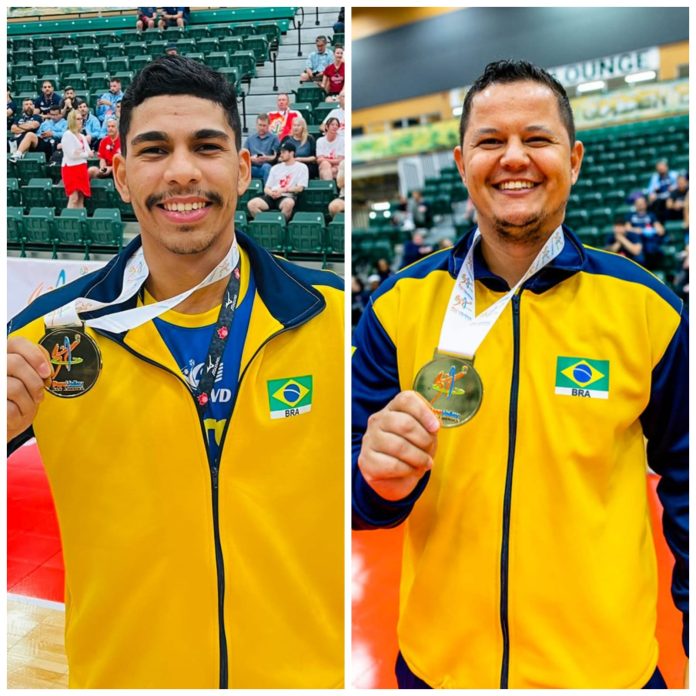 Com goianos, Seleção Brasileira vence Pan-Americano de vôlei sentado e garante vaga nas Paralimpíadas Com goianos, Seleção Brasileira vence Pan-Americano de vôlei sentado e garante vaga nas Paralimpíadas