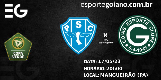 Pela ida da final, Goiás visita o Paysandu na busca pelo título da Copa Verde Pela ida da final, Goiás visita o Paysandu na busca pelo título da Copa Verde