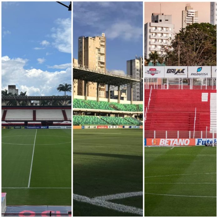 Vereador apresenta projeto para proibir jogos em estádios particulares de Goiânia antes das 20h Vereador apresenta projeto para proibir jogos em estádios particulares de Goiânia antes das 20h