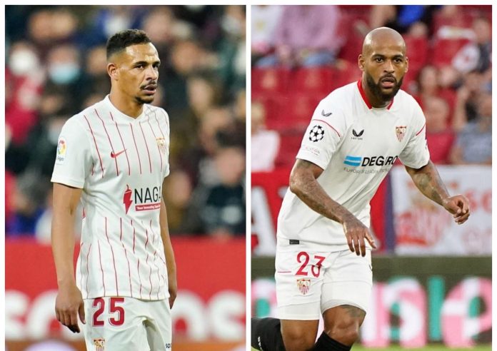 Com volante ex-Vila Nova e zagueiro ex-Atlético/GO, Sevilla é campeão da Liga Europa