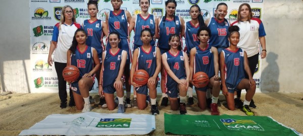 seleção goiana de basquete feminino sub-16