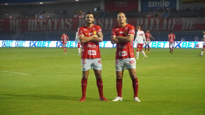 vila nova x crb caio dantas e parede