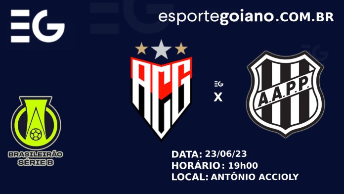 Atlético Goianiense x Ponte Preta arte Willian Rommel