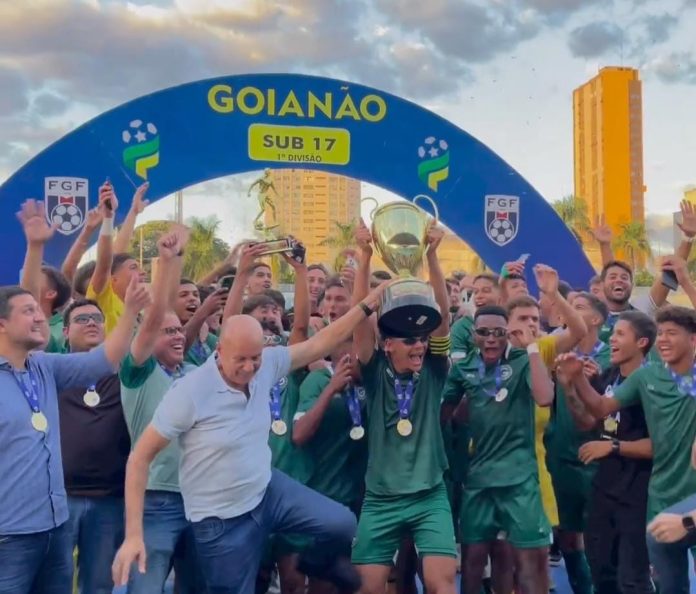 Goianão sub-17 Goiás campeão