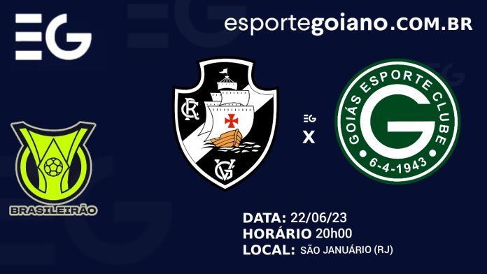 Vasco x Goiás arte Willian Rommel Esporte Goiano