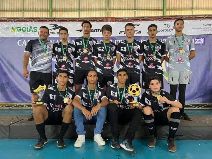 jaraguá campeão sub-15 metropolitano de futsal