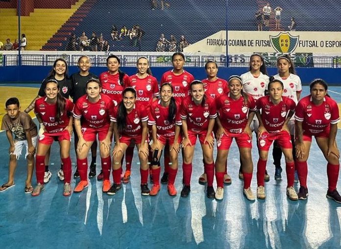 Em estreia do Adulto Feminino no Goiano de Futsal, Vila Nova bate Instituto Set Em estreia do Adulto Feminino no Goiano de Futsal, Vila Nova bate Instituto Set
