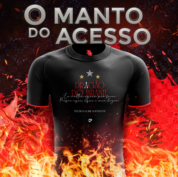 Atlético-GO lança o Manto do Acesso, em comemoração à ida para a Série A de 2024