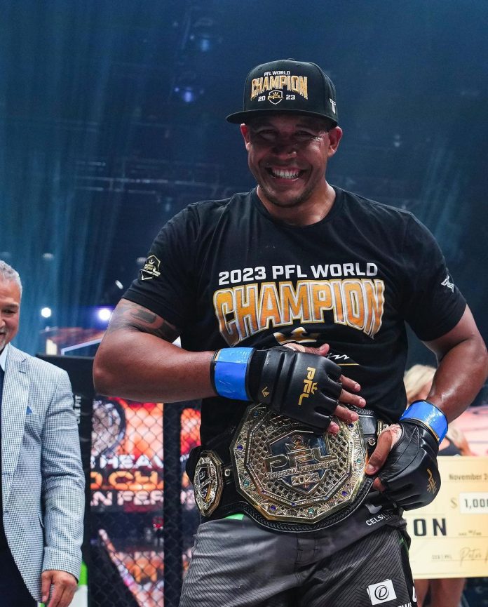 Goiano, Renan Problema nocauteia russo, é campeão da PFL e leva para casa R$ 1 milhão Goiano, Renan Problema nocauteia russo, é campeão da PFL e leva para casa R$ 1 milhão