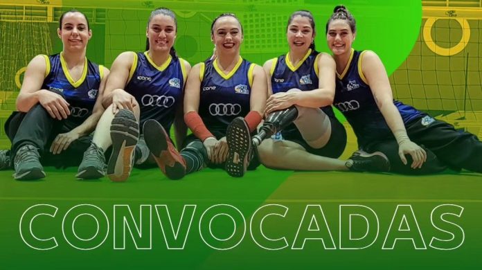 Quinteto da Aspaego vai defender o Brasil na Copa do Mundo de Vôlei Sentado Feminino Quinteto da Aspaego vai defender o Brasil na Copa do Mundo de Vôlei Sentado Feminino
