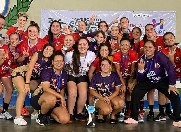 cerrado vila nova tricampeão goiano handebol feminino 2023