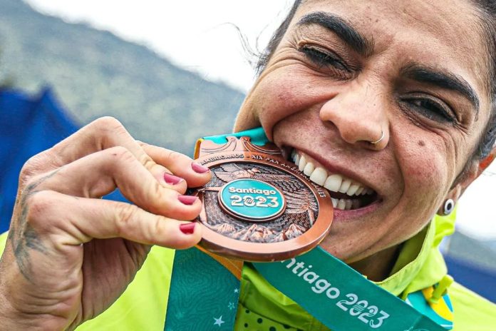 raiza goulão medalha pan 2023