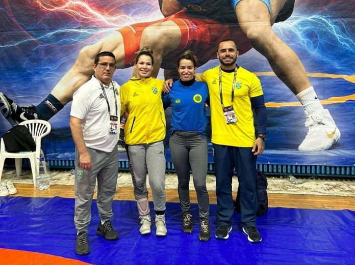 Laís Nunes conclui participação no primeiro torneio de wrestling do ano, na Croácia