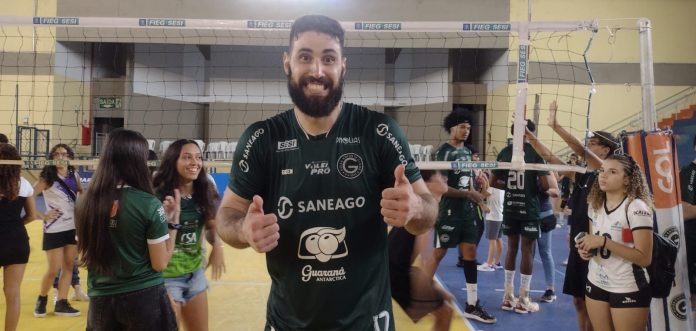 Henrique Batagim destaca elenco equilibrado do Saneago/Goiás e mira jogo em Juiz de Fora Henrique Batagim destaca elenco equilibrado do Saneago/Goiás e mira jogo em Juiz de Fora