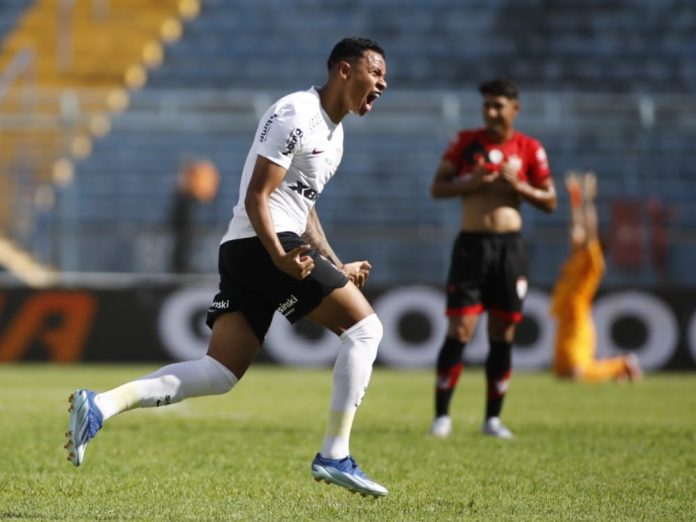 corinthians x atlético-go copa são paulo copinha 2024