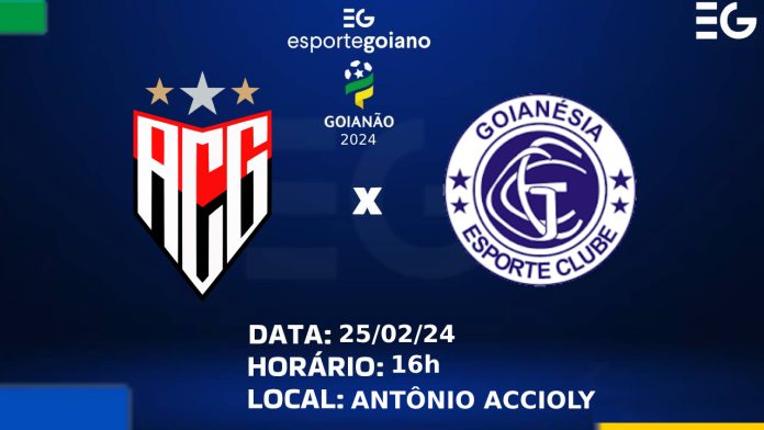 Em busca da melhor posição possível na tabela, Atlético-GO e Goianésia se enfrentam no Accioly Em busca da melhor posição possível na tabela, Atlético-GO e Goianésia se enfrentam no Accioly